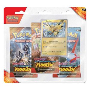 KP08 Stürmische Funken 3-Pack Blister Zapdos