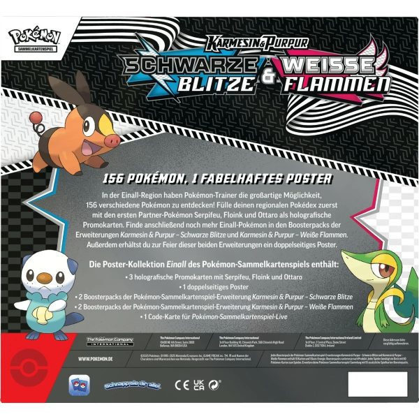 KP10,5 weisse Flammen / schwarze Blitze - Poster Kollektion – Bild 2