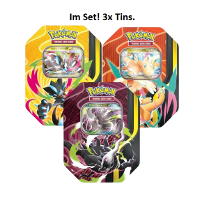 Mega Kräfte Tin Set - Darkrai, Dragoran, Zeraora